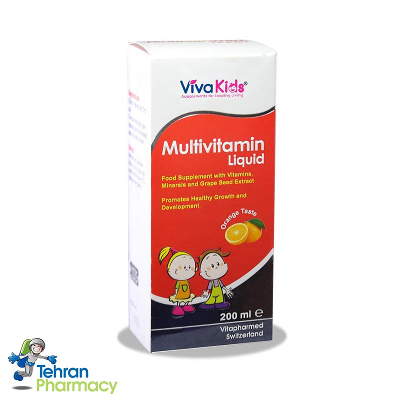 شربت مولتی ویتامین ویواکیدز - VivaKids Multivitamin